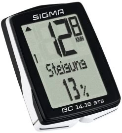 SIGMA BC 14.16 STS CAD Wireless Tacho