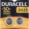 Duracell Lithiumbatterie CR2025 - 2 Stück