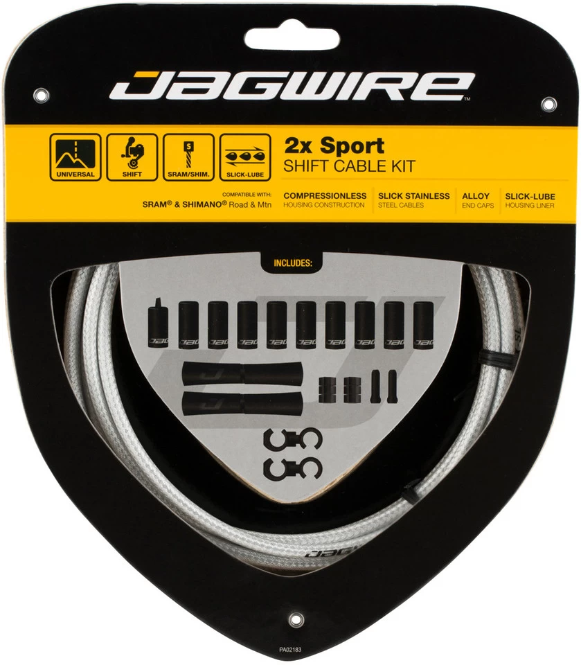 JAGWIRE 2X Sport Schaltzugset – Bild 5