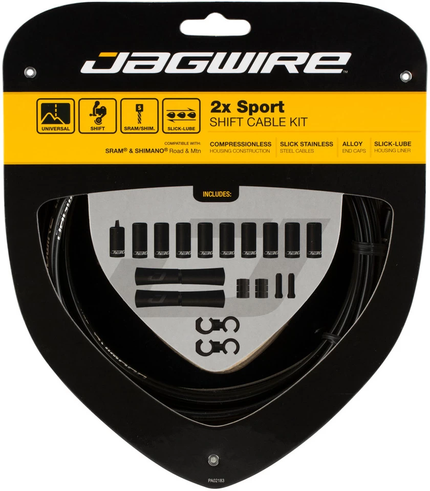 JAGWIRE 2X Sport Schaltzugset – Bild 11