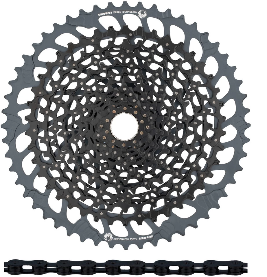 SRAM GX Eagle XG-1275 Kassette + Eagle Kette 12-fach Verschleißset – Bild 3