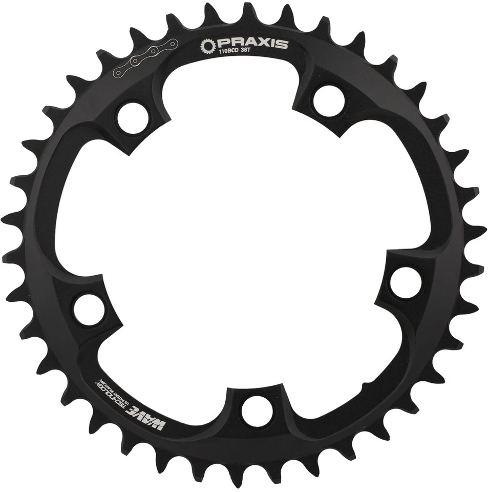 Praxis Works 1x 110 BCD Road Wave Tech Kettenblatt