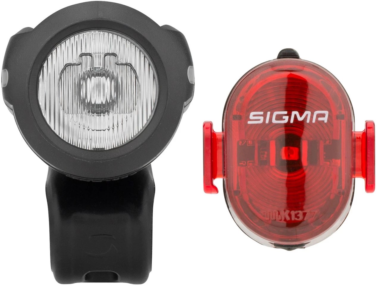 SIGMA Aura 45 Frontlicht + Nugget II Rücklicht LED Beleuchtungsset M. StVZO – Bild 3