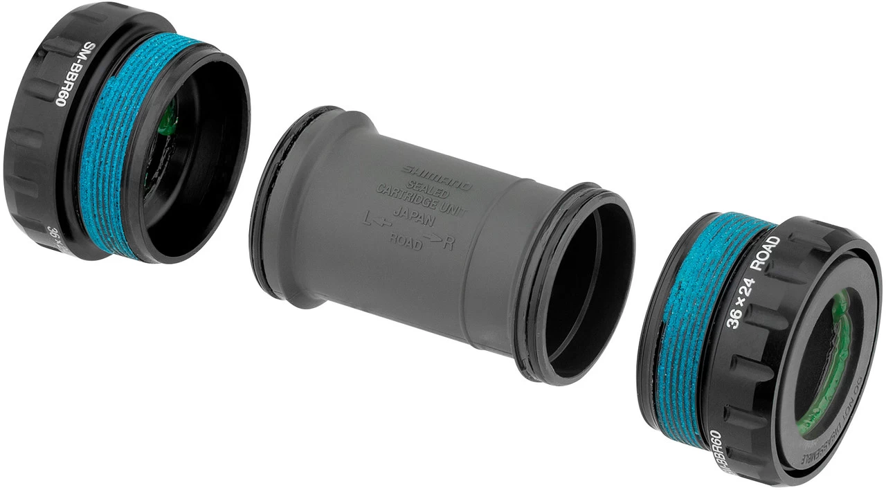 Shimano Ultegra / FC-CX70 / 105 Innenlager SM-BBR60 Hollowtech II – Bild 3