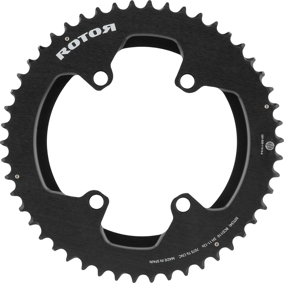 Rotor Kettenblatt Road, 4-Arm, NoQ, 110 Mm Lochkreis 11-/12-fach