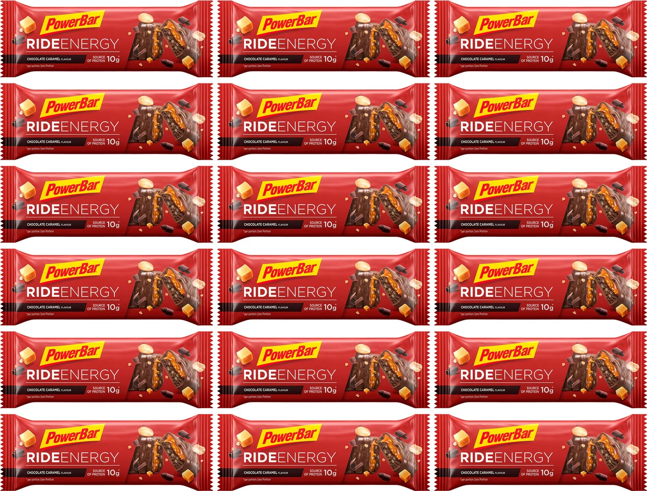 Powerbar Ride Energy Riegel - 18 Stück MHD: 31.05.2023